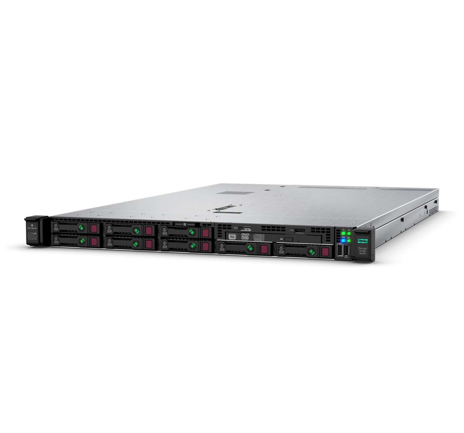 HPE ProLiant DL360 Gen10 - Server - Rack-Montage - 1U - zweiweg - 1 x Xeon Silver 4214R / 2.4 GHz - RAM 32 GB - SATA/SAS - Hot-Swap 6.4 cm (2.5)