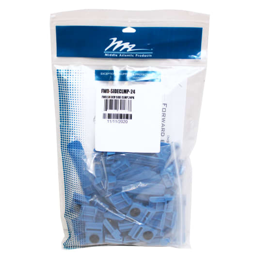 Middle Atlantic Products FWD-SIDECLMP-24 porta accessori Kit di montaggio