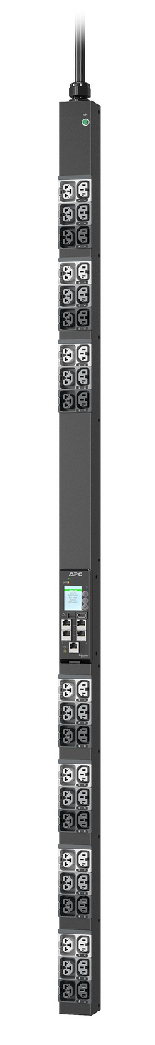 APC NetShelter Rack PDU Advanced Gen 2, Metered, 3Phase, 11kW 400V 16A or 11.5kW 415V 20A, 520P6, 42 Outlet unit� di distribuzione dellenergia (PDU) 40 presa(e) AC 0U Nero