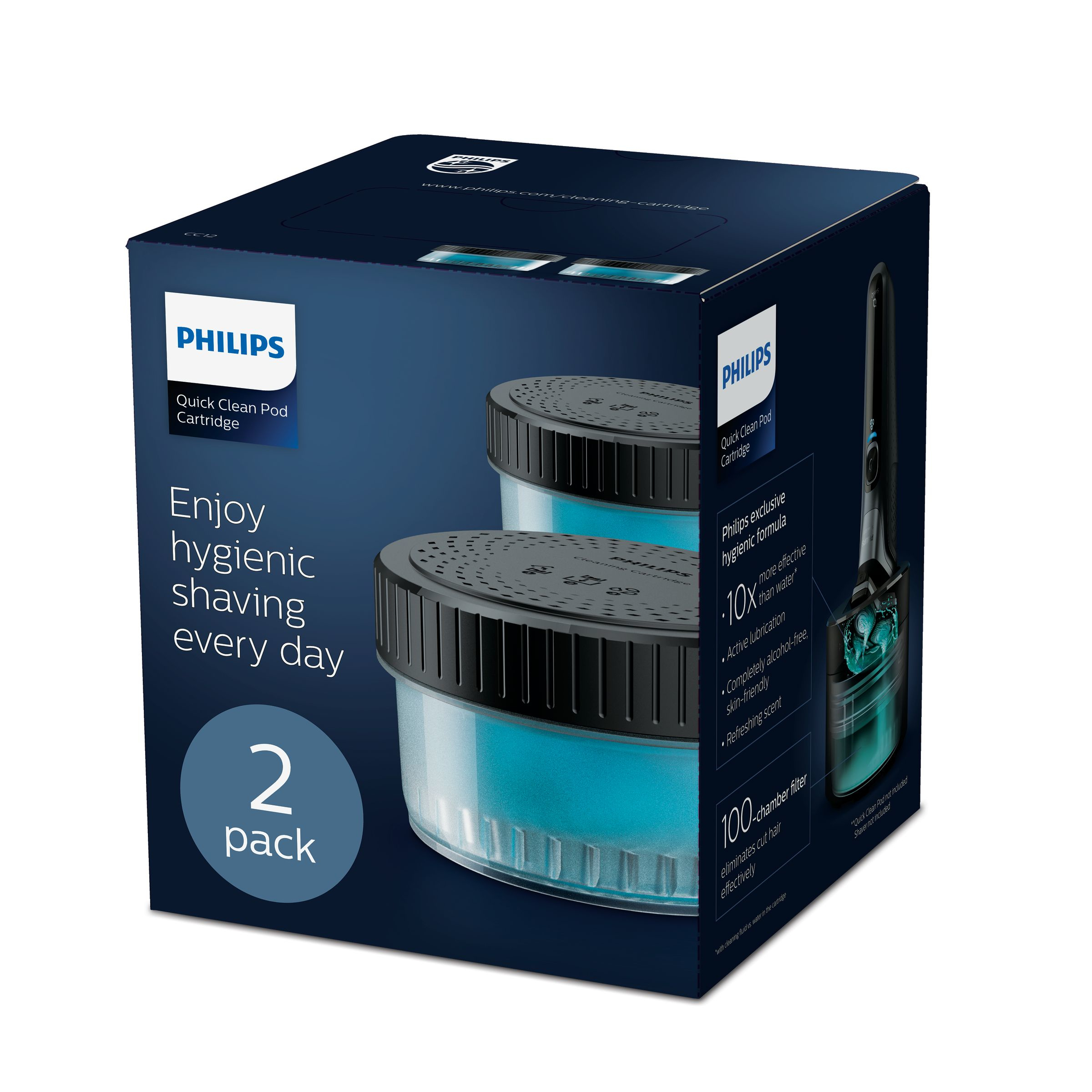 Philips CC12/50 Cartuccia della base di pulizia rapida
