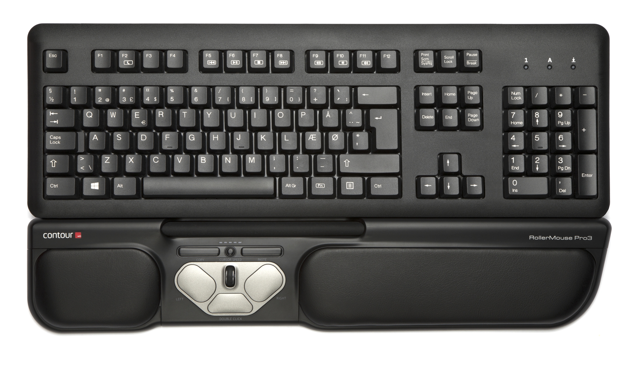 Contour Design RollerMouse Pro3 mouse Ambidestro USB tipo A Rollerbar 2400 DPI