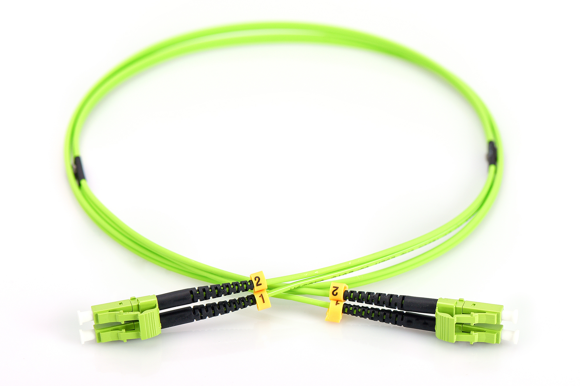 Digitus C�ble de brassage multimode � fibre optique, LC / LC