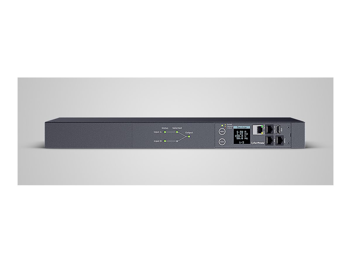 CyberPower Systems CyberPower Switched ATS PDU84005 - Stromverteilungseinheit (Rack - einbauf�hig)