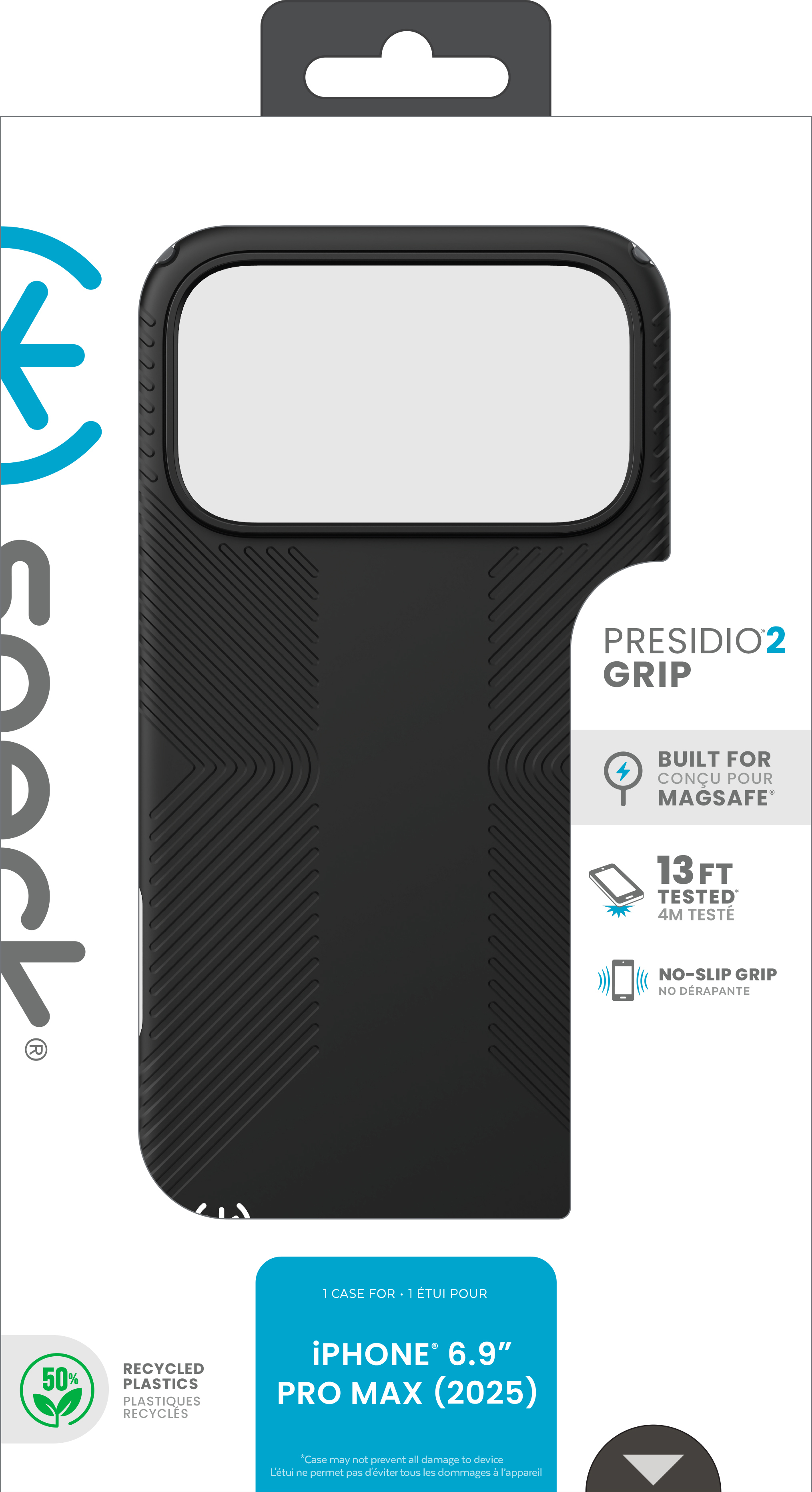 Speck 150985-D143 custodia per cellulare 17,5 cm (6.9) Cover Nero