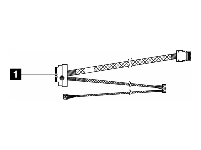 Lenovo Speicherkabelkit - fr M.2 NVMe 2-Schacht