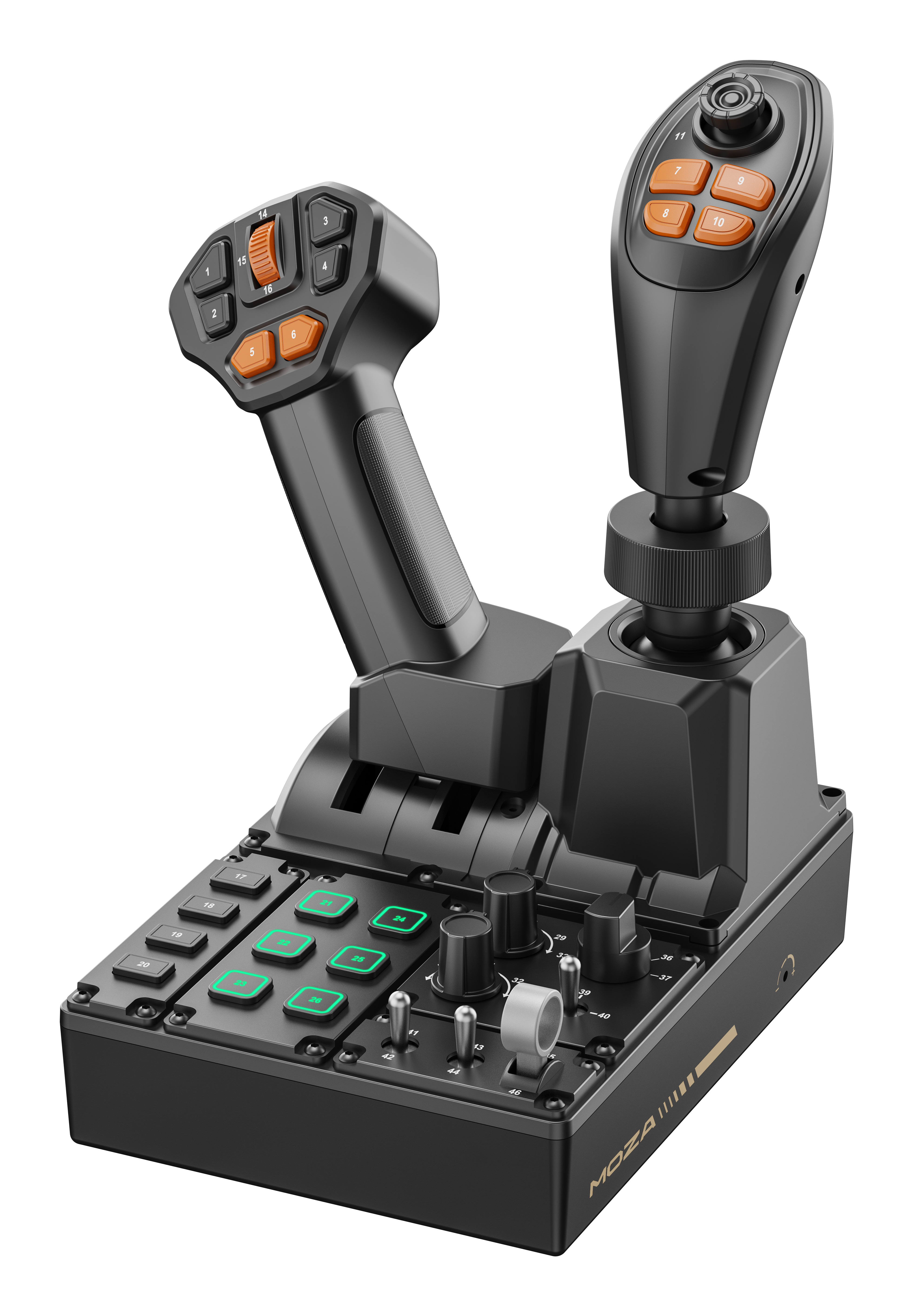Moza Racing FCS Farming Control System Tige pour machines agricoles