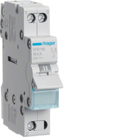 Hager SFB116 circuit breaker 1P