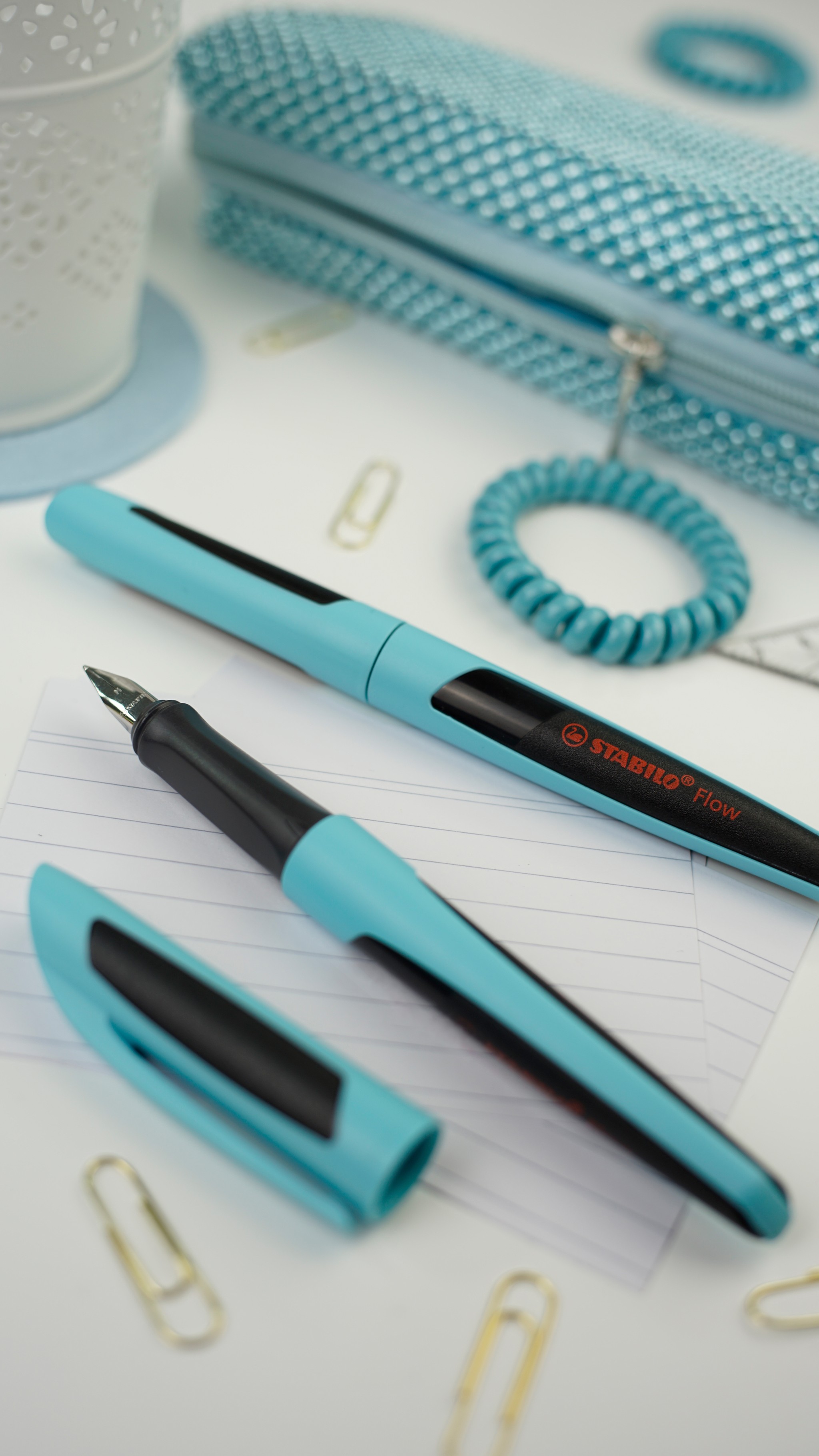 STABILO Flow SPORTY stylo-plume Syst�me de remplissage cartouche Bleu 1 pi�ce(s)