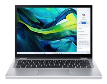 Acer Aspire Go Spin 14 AGSP14-31PT - Flip-Design - Intel N-series N355 / 1.9 GHz - Win 11 Home - Intel Graphics - 16 GB RAM - 512 GB SSD NVMe - 35.6 cm (14)