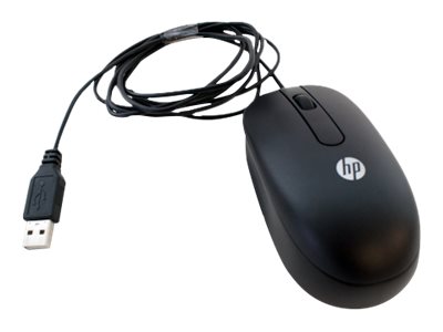 HP USB Optical Scroll Mouse souris Bureau Ambidextre USB Type-A Optique 800 DPI