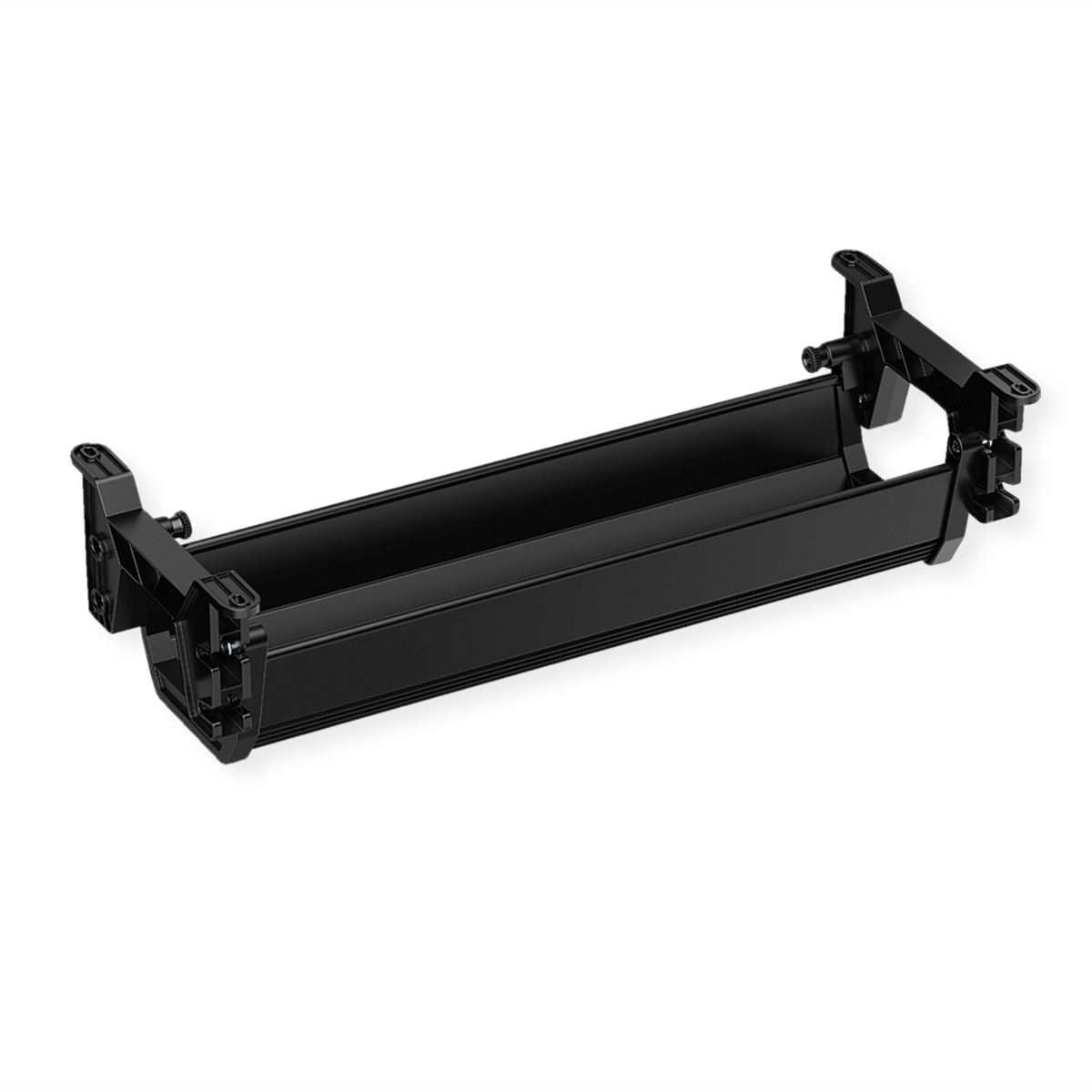 ROLINE Easy2Open Untertisch-Kabelkanal L schwarz