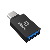 Akasa Typ A auf C USB-Adapter 2 Stck AK-CBUB62-KT02 - Adapter