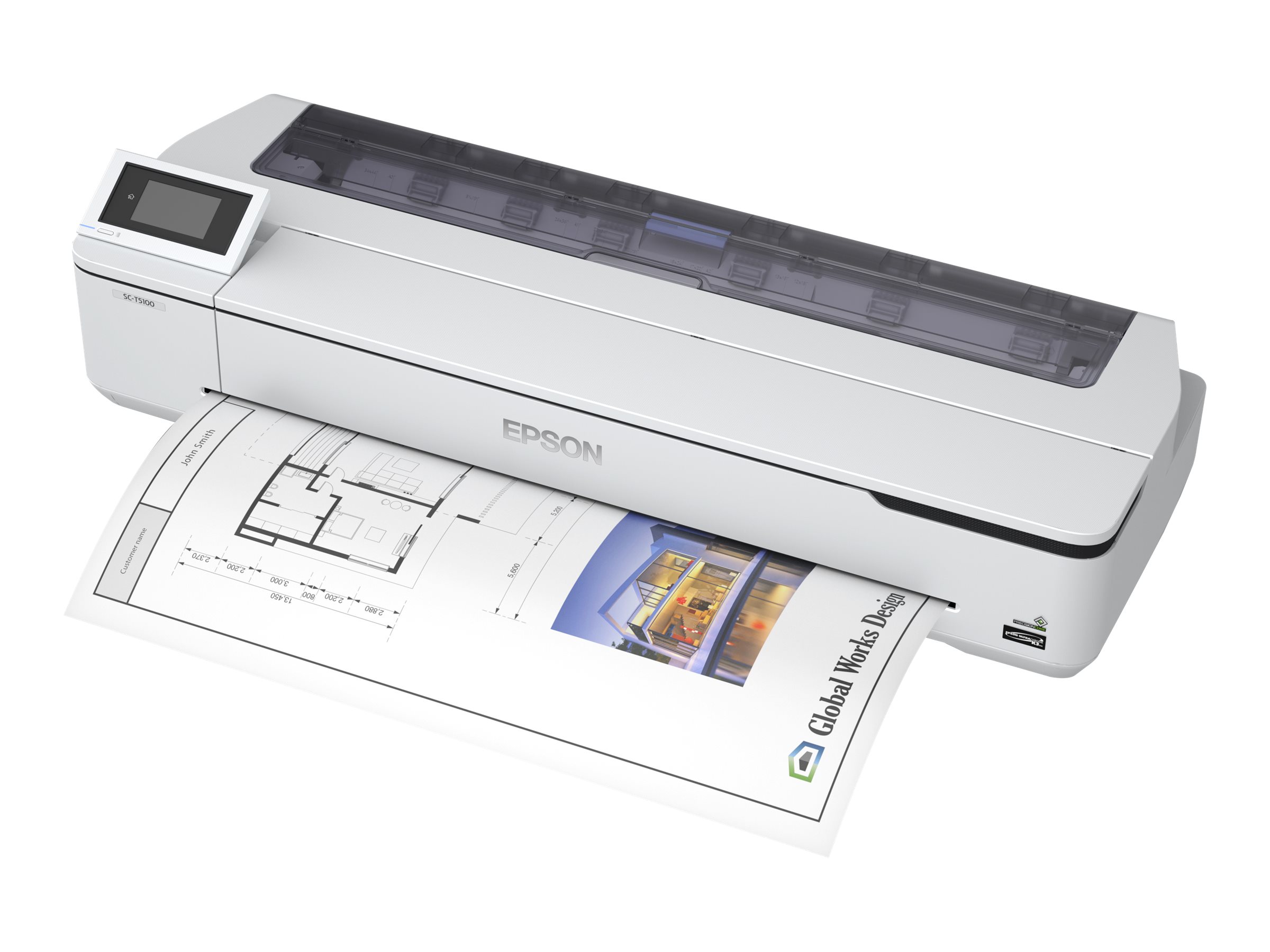 Epson SureColor SC-T5100N - Wireless Printer (No Stand)