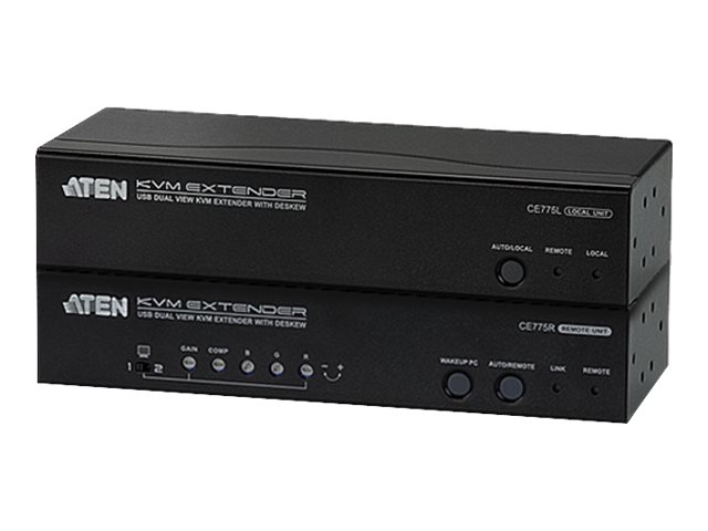 ATEN CE775 moltiplicatore AV Trasmettitore e ricevitore AV Nero