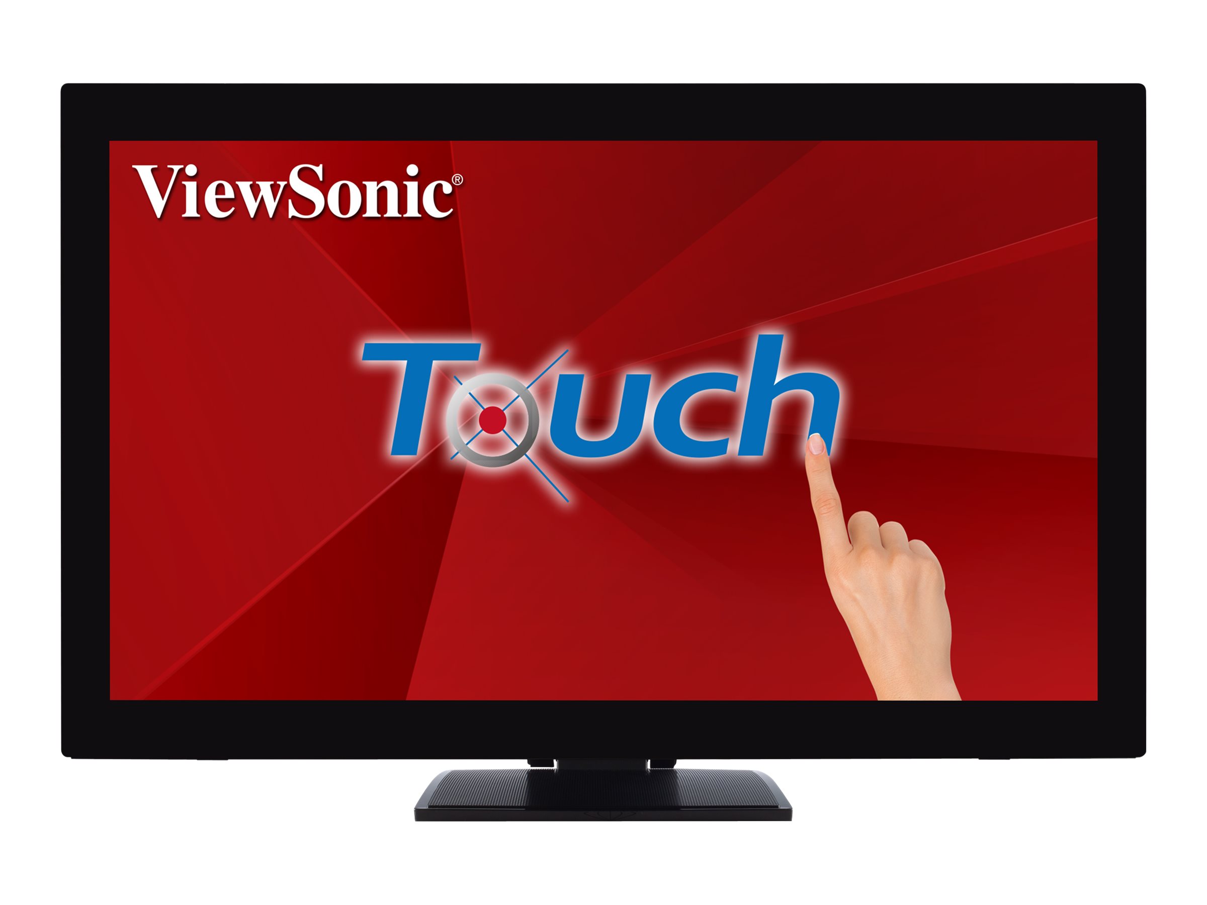 Viewsonic TD2760 �cran plat de PC 68,6 cm (27) 1920 x 1080 pixels Full HD LED �cran tactile Multi-utilisateur Noir