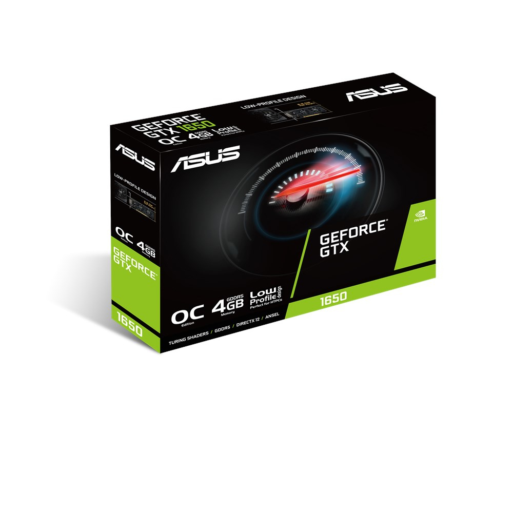 ASUS 90YV0D30-M0NA00 | ASUS GTX1650-O4G-LP-BRK NVIDIA GeForce GTX