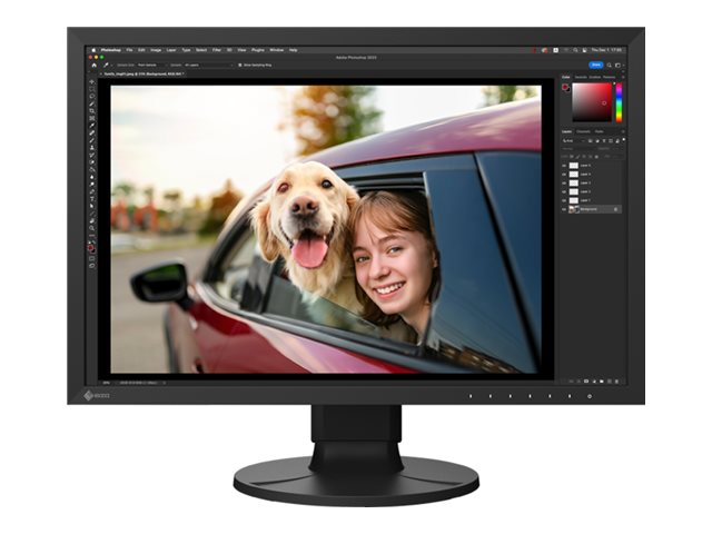 EIZO 61.0cm 24 CS2400R 16 10 HDMI+DP+USB-C IPS black retail - Flachbildschirm (TFT/LCD) - 24