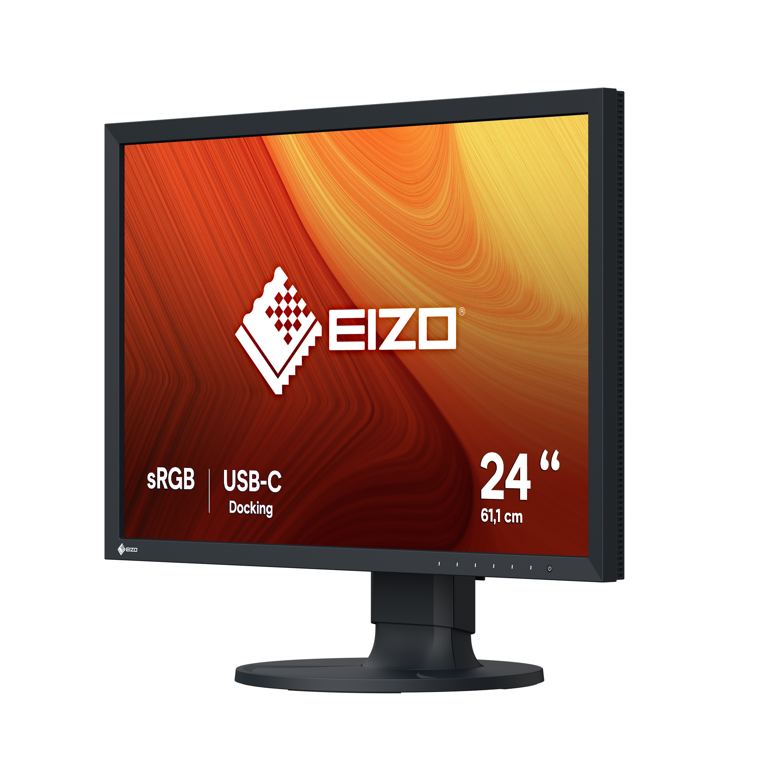 EIZO 61.0cm 24 CS2400R 16 10 HDMI+DP+USB-C IPS black retail - Flachbildschirm (TFT/LCD) - 24