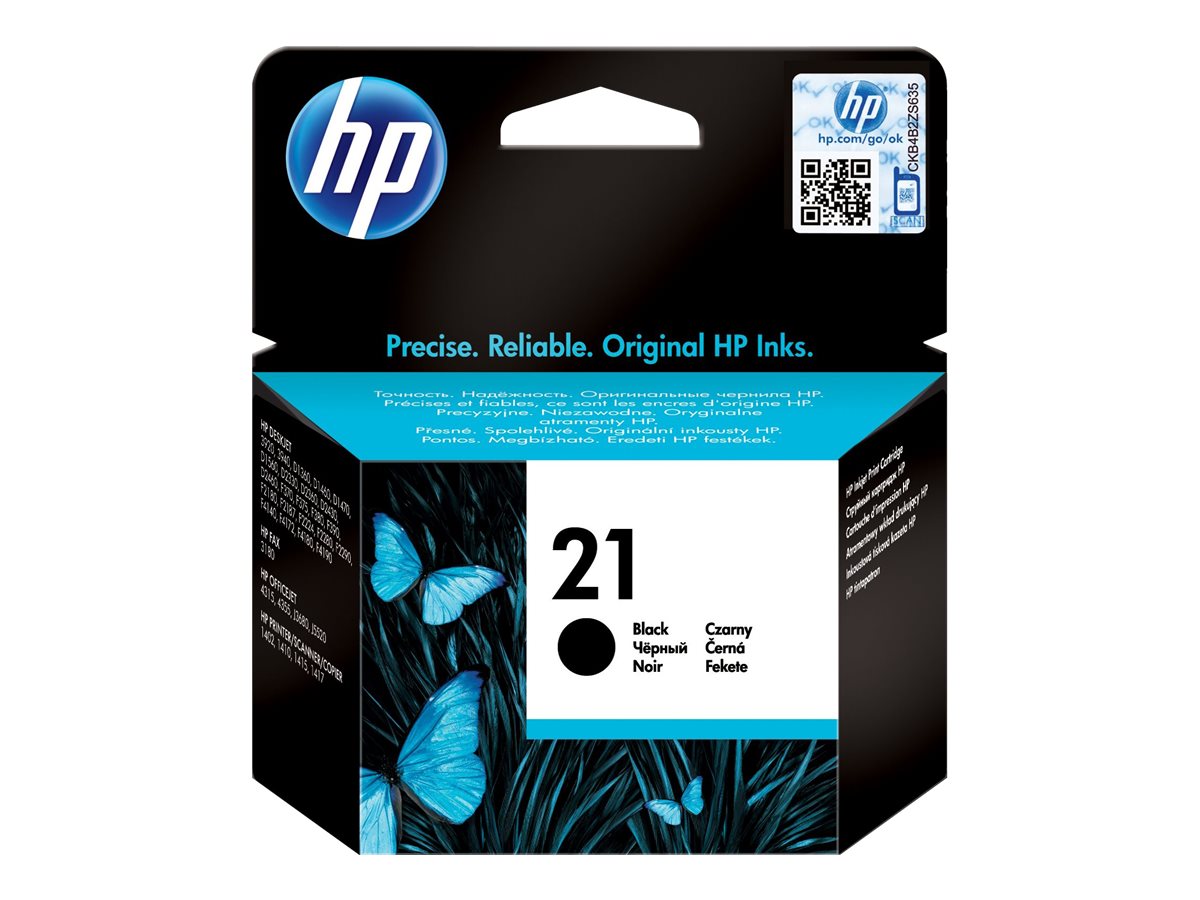 HP 21 cartouche dencre noir authentique