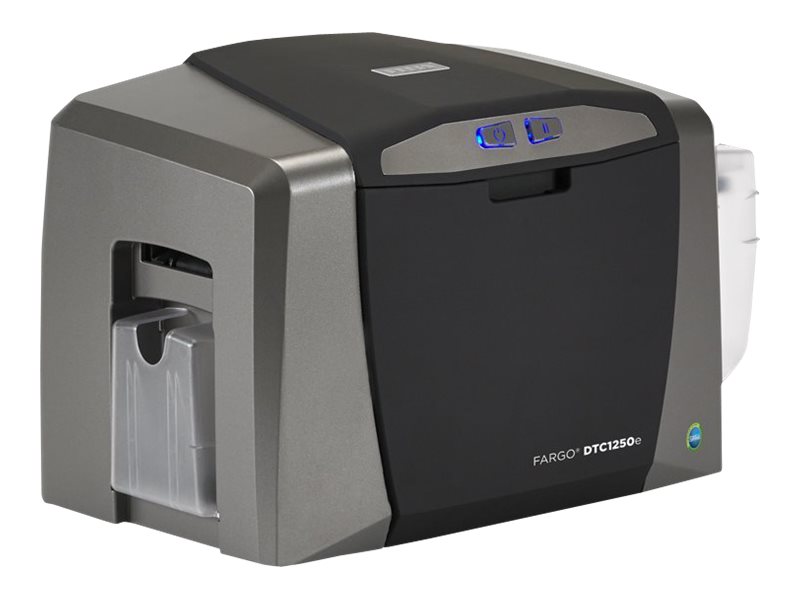 HID Fargo DTC 1250E - Plastikkartendrucker - Farbe - Thermosublimation/thermisches Harz - CR-80 Card (85.6 x 54 mm)