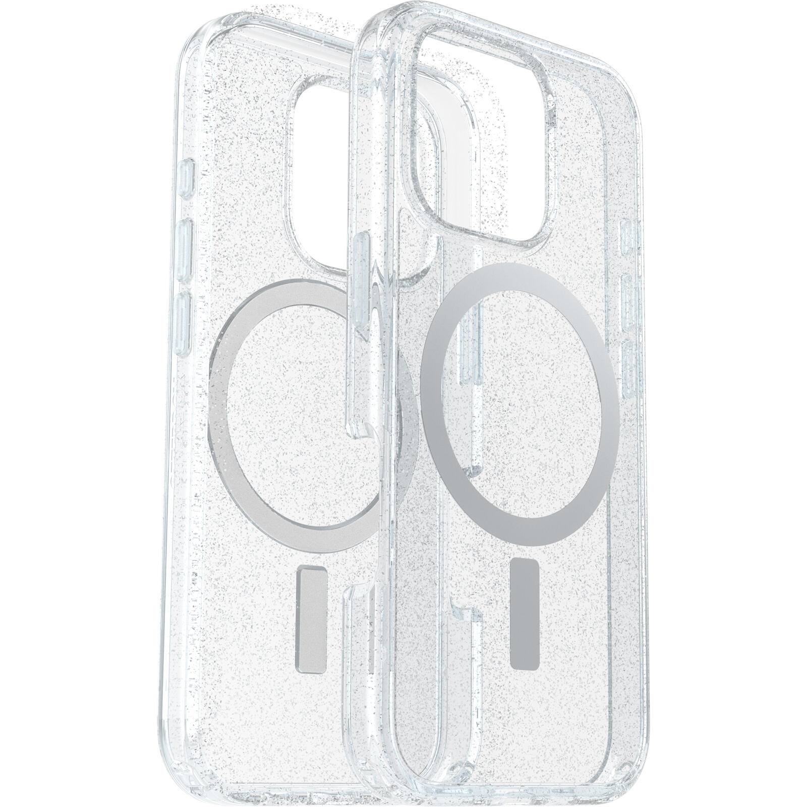 OtterBox Symmetry Series Clear - Hintere Abdeckung fr Mobiltelefon - kompatibel mit MagSafe - Polycarbonatschicht, thermoplastischer Elastomer (TPE)