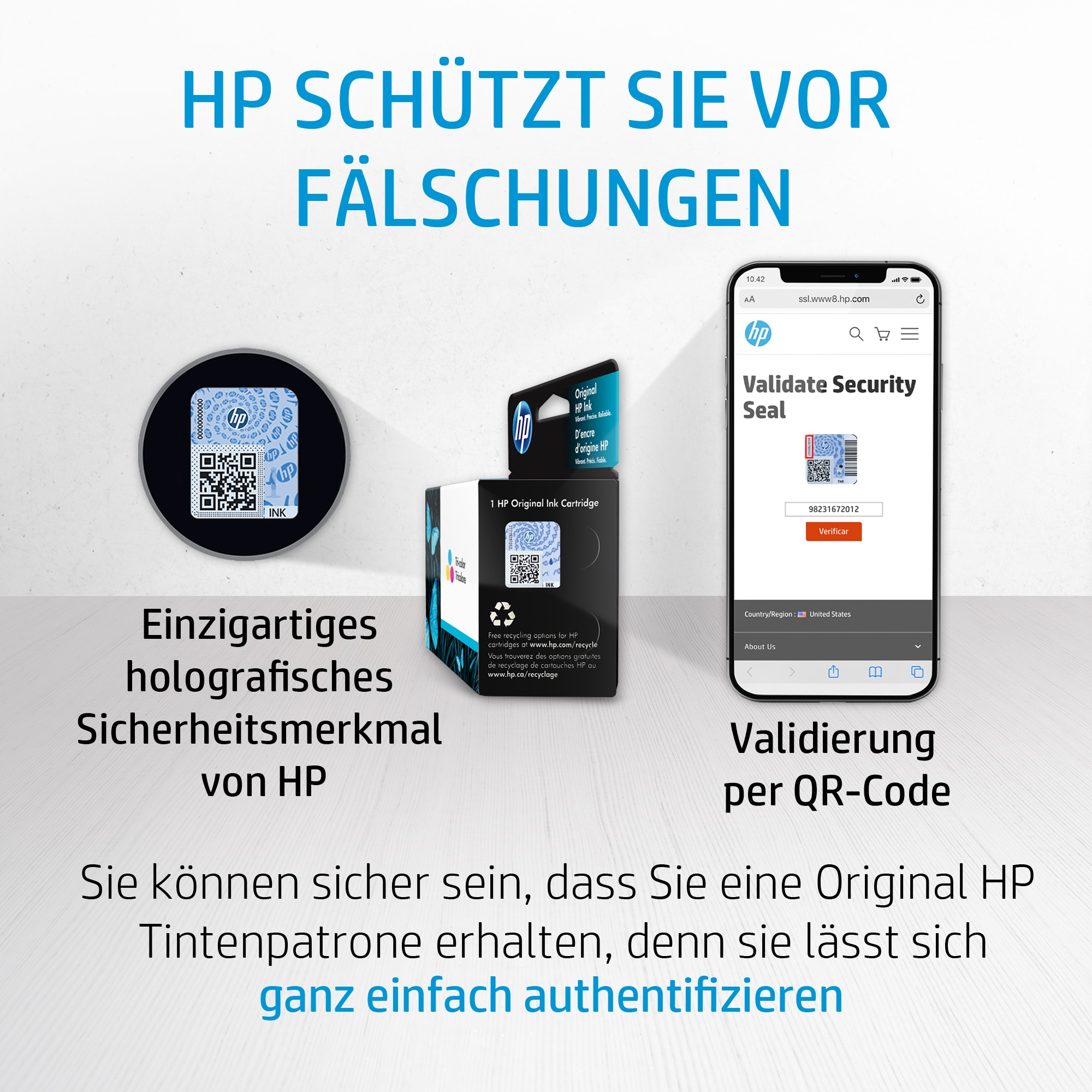HP 704 - Farbe (Cyan, Magenta, Gelb) - Original