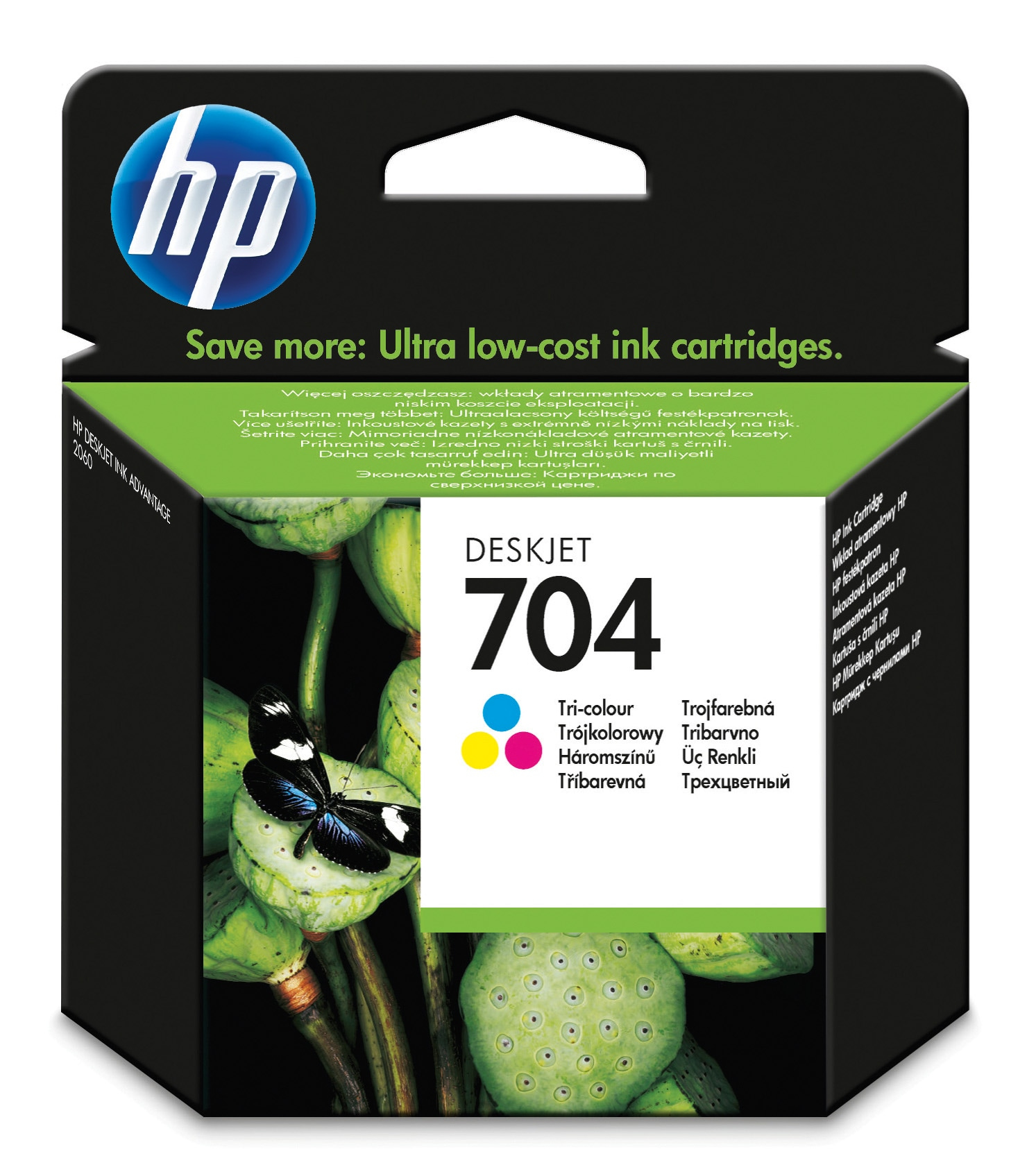 HP 704 - Farbe (Cyan, Magenta, Gelb) - Original