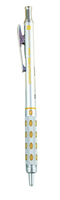 Pentel Druckbleistift GRAPHGEAR 1000 Minenst�rke 0.9 mm Farbe silber-gelb Metallgeh�use