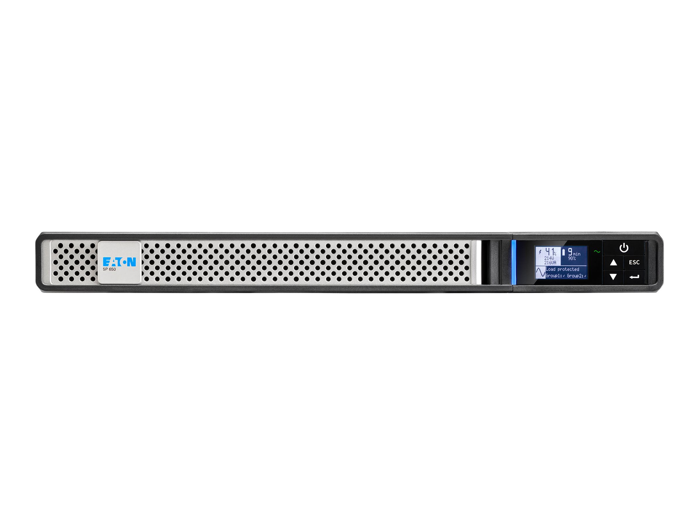 Eaton 5P650IRNG2 gruppo di continuit� (UPS) A linea interattiva 0,65 kVA 520 W 4 presa(e) AC