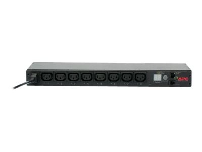 APC Switched Rack PDU AP7920B - Steckdosenleiste - Wechselstrom 200/208/230 V - 2300 VA - Ethernet - Eingabe, Eingang IEC 60320 C14 - Ausgangsanschlsse: 8 (IEC 60320 C13)
