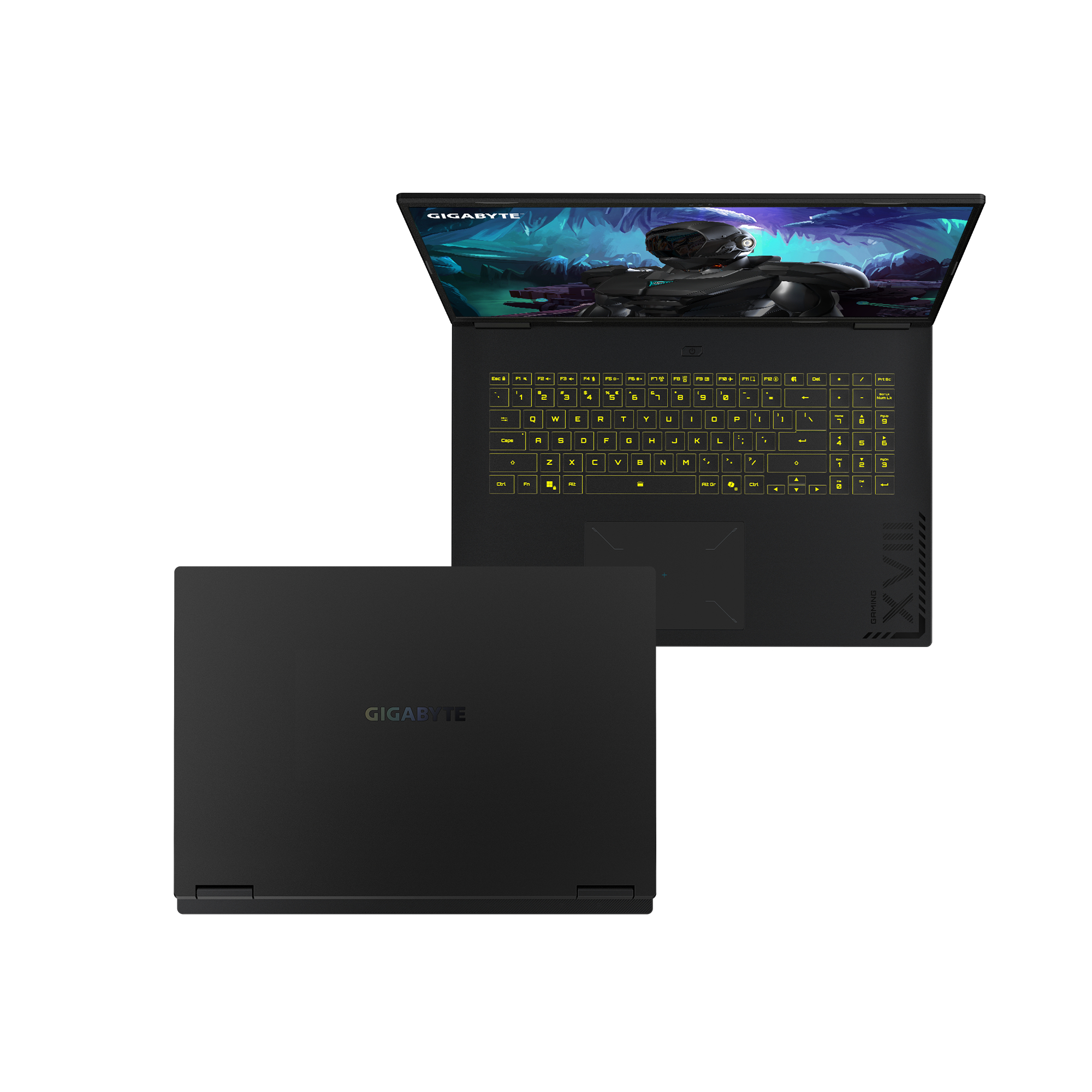 GIGABYTE GAMING A18 3WHK3DEC64SH laptop AMD Ryzen 7 260 Ordinateur portable 45,7 cm (18) WQXGA 32 Go DDR5-SDRAM 1 To SSD NVIDIA GeForce RTX 5070 Wi-Fi 6E (802.11ax) Windows 11 Home Noir