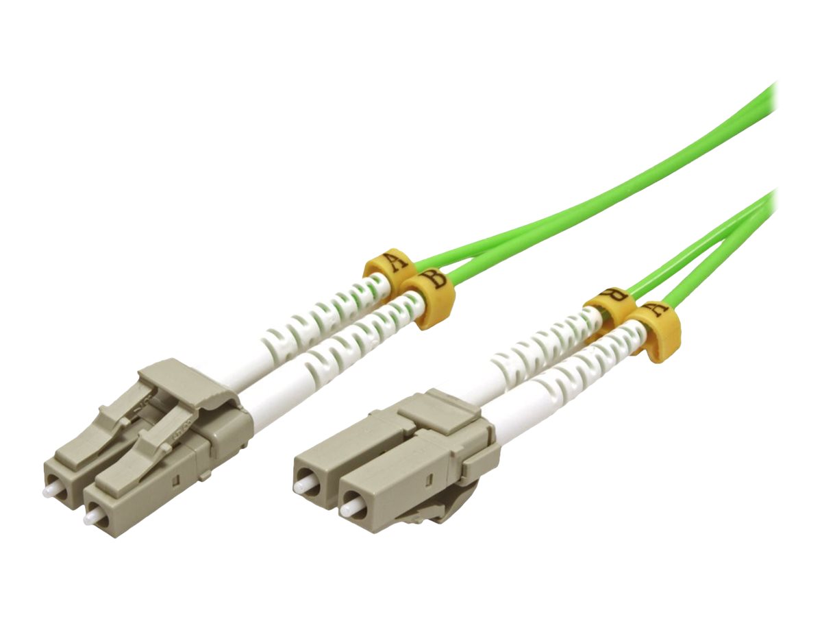 Secomp 21.15.9276 cable de fibra optica 7 m 2x LC OFC OM5 Verde
