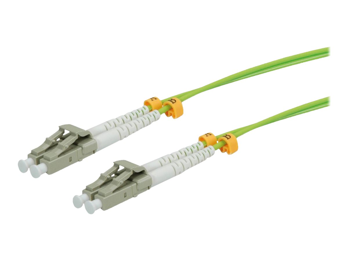 Secomp 21.15.9276 cable de fibra optica 7 m 2x LC OFC OM5 Verde