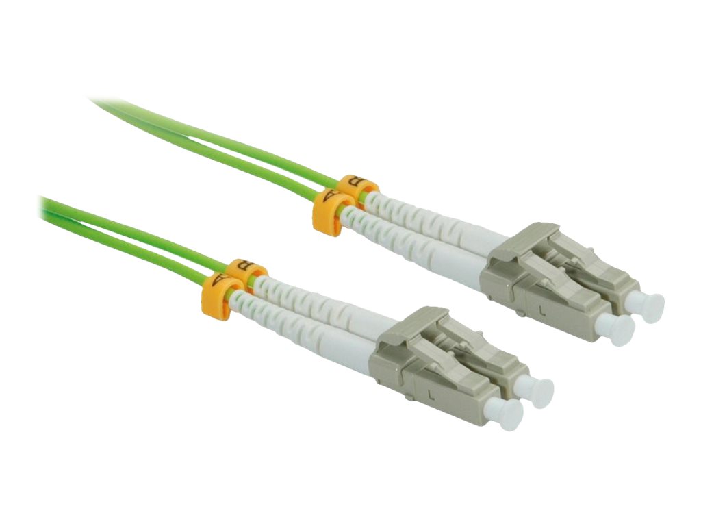 Secomp 21.15.9276 cable de fibra optica 7 m 2x LC OFC OM5 Verde