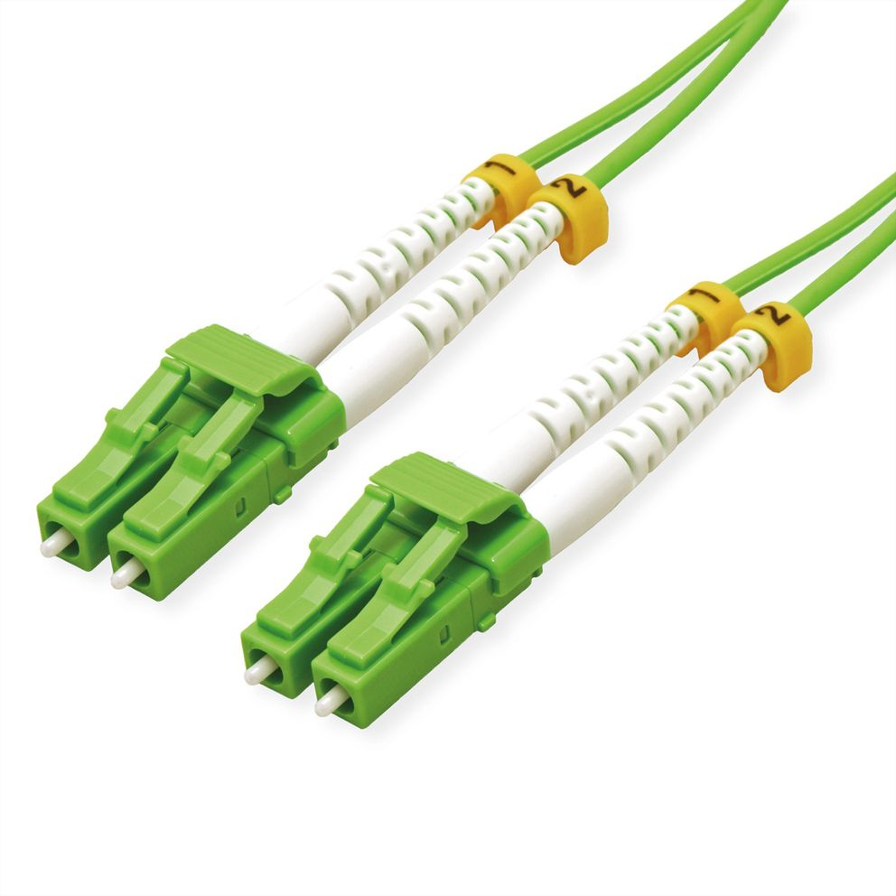 Secomp 21.15.9276 cable de fibra optica 7 m 2x LC OFC OM5 Verde