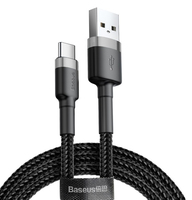 Baseus CATKLF-UG1 USB cable A C Black - Kabel - Digital/Daten