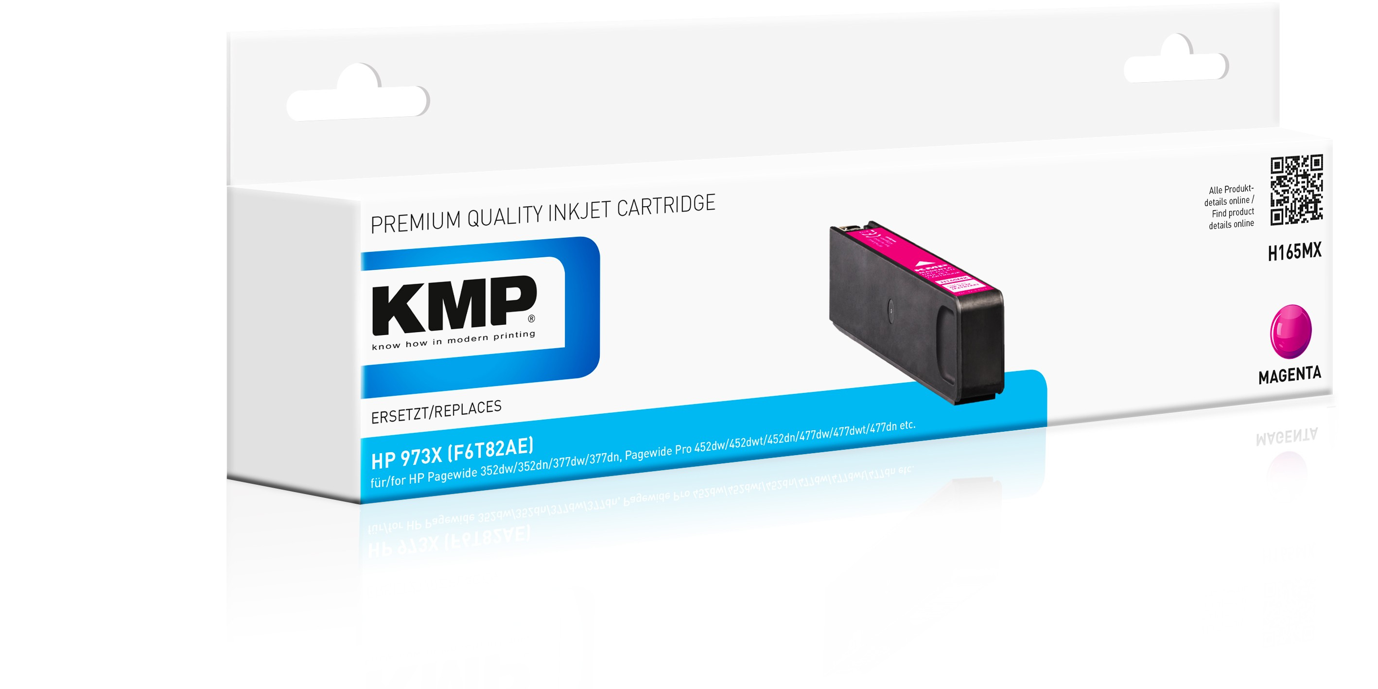 KMP H165MX cartouche dencre Compatible Rendement �lev� (XL) Magenta