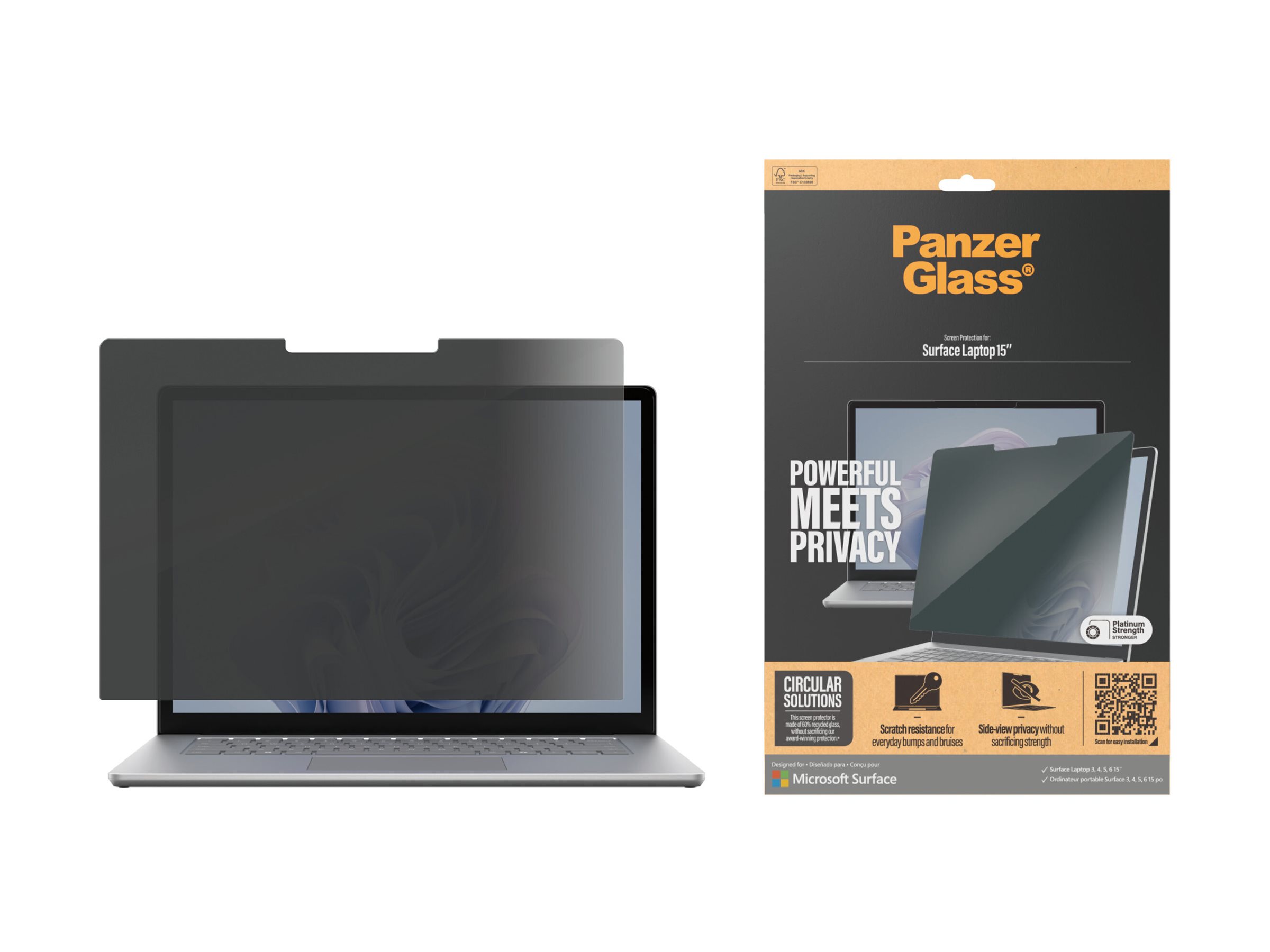 PanzerGlass Blickschutzfilter fr Notebook