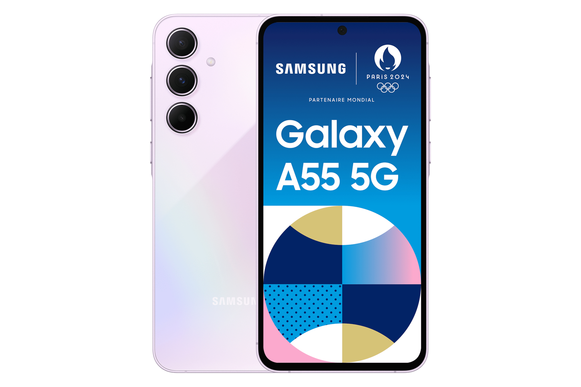 Samsung Galaxy A55 5G 16,8 cm (6.6) SIM doble Android 14 USB Tipo C 8 GB 256 GB 5000 mAh Lila