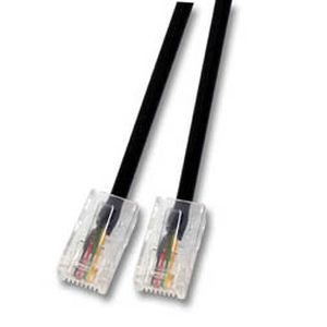 EFB Elektronik RJ45 (8/4) - RJ45(8/4) networking cable Black 6 m