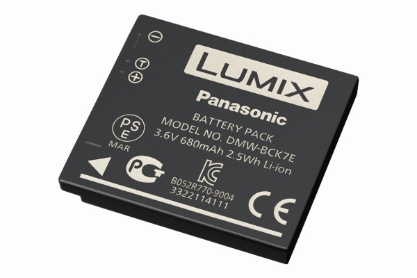 Panasonic DMW-BCK7E | Panasonic DMW-BCK7 Lithium-Ion (Li-Ion) 680 mAh