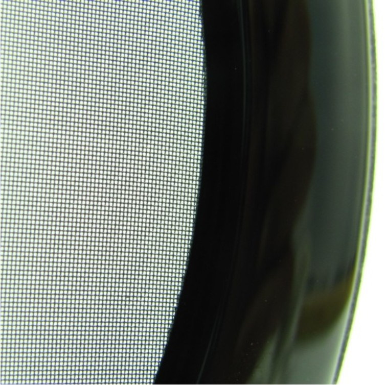 DEMCiflex 200mm Round Computer Dust Filter - Staubfilter - Schwarz - 20 cm - 1 St�ck(e)