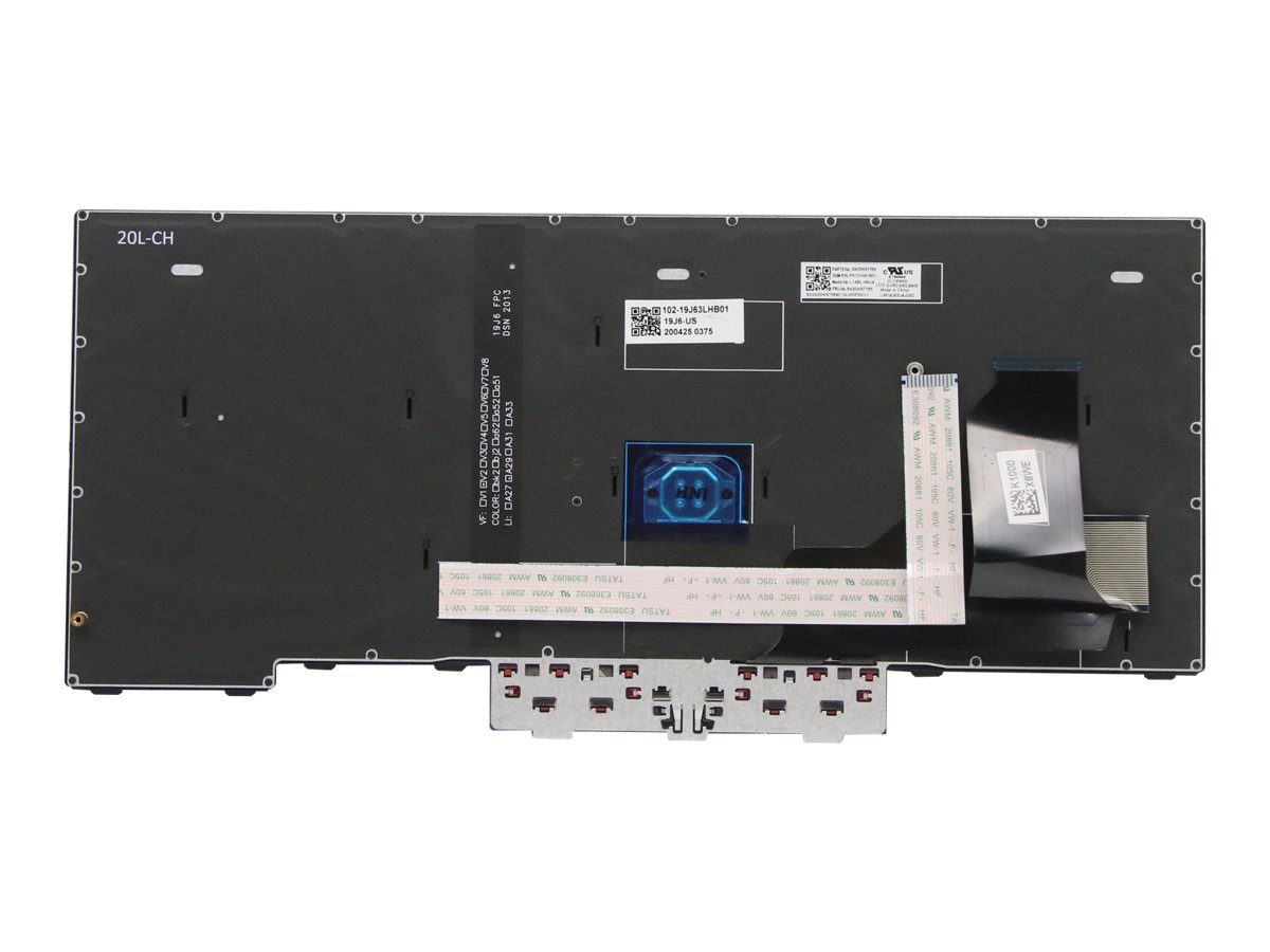 Lenovo Chicony - Ersatztastatur Notebook - mit ClickPad, Trackpoint