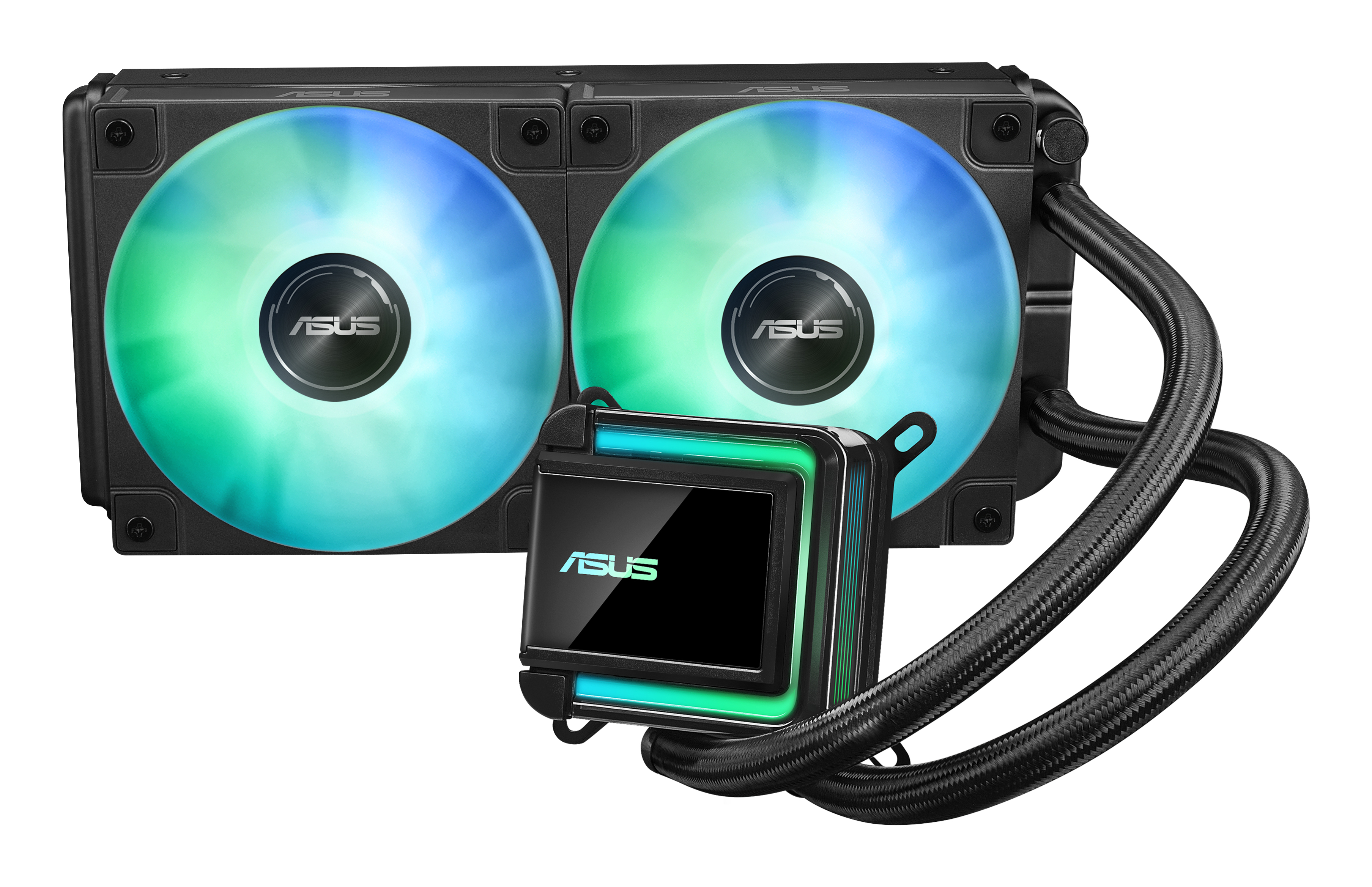 ASUS LC 240 ARGB Processeur Refroidisseur de liquide tout-en-un 12 cm Noir 1 pi�ce(s)