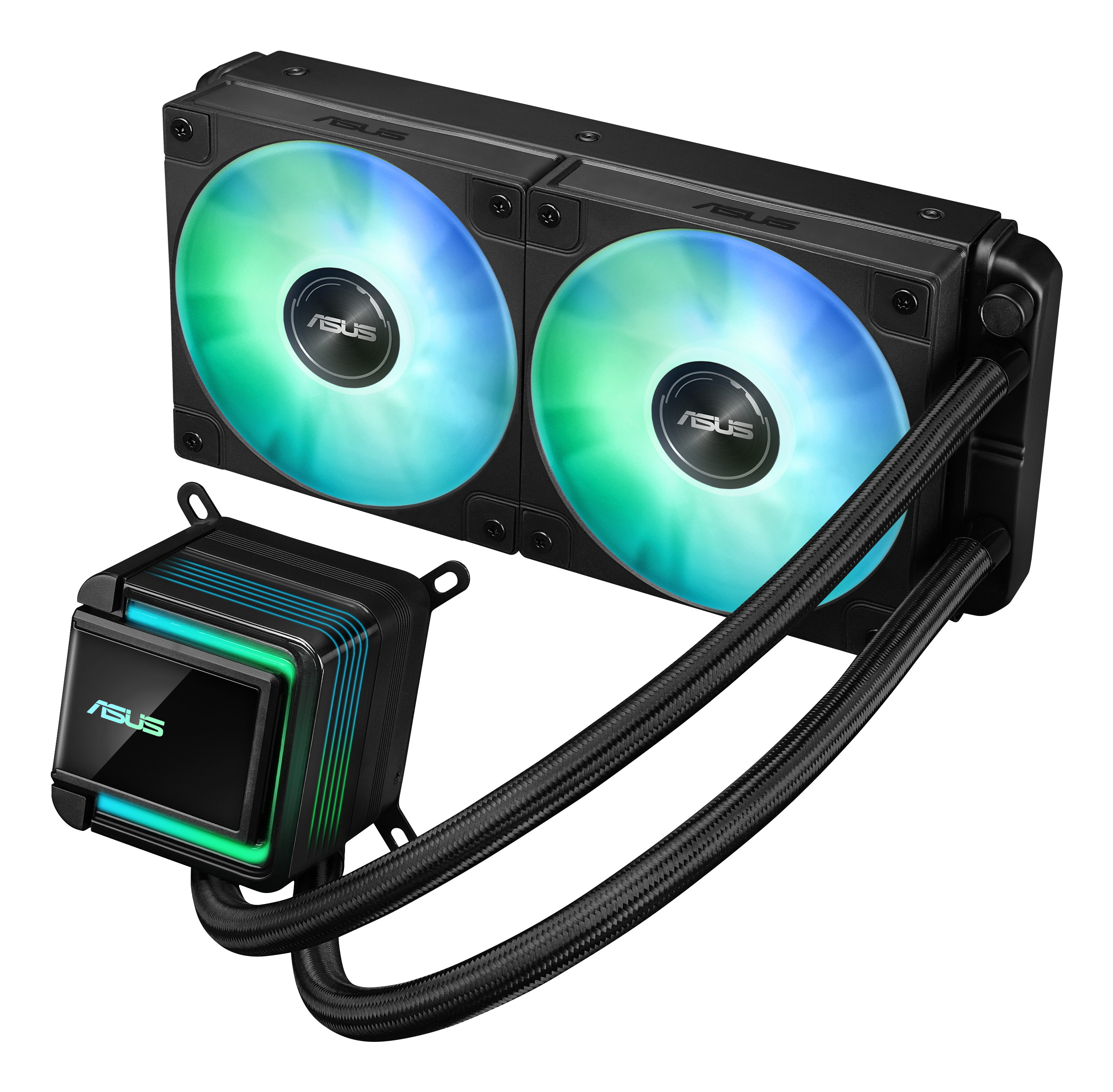 ASUS LC 240 ARGB Processeur Refroidisseur de liquide tout-en-un 12 cm Noir 1 pi�ce(s)