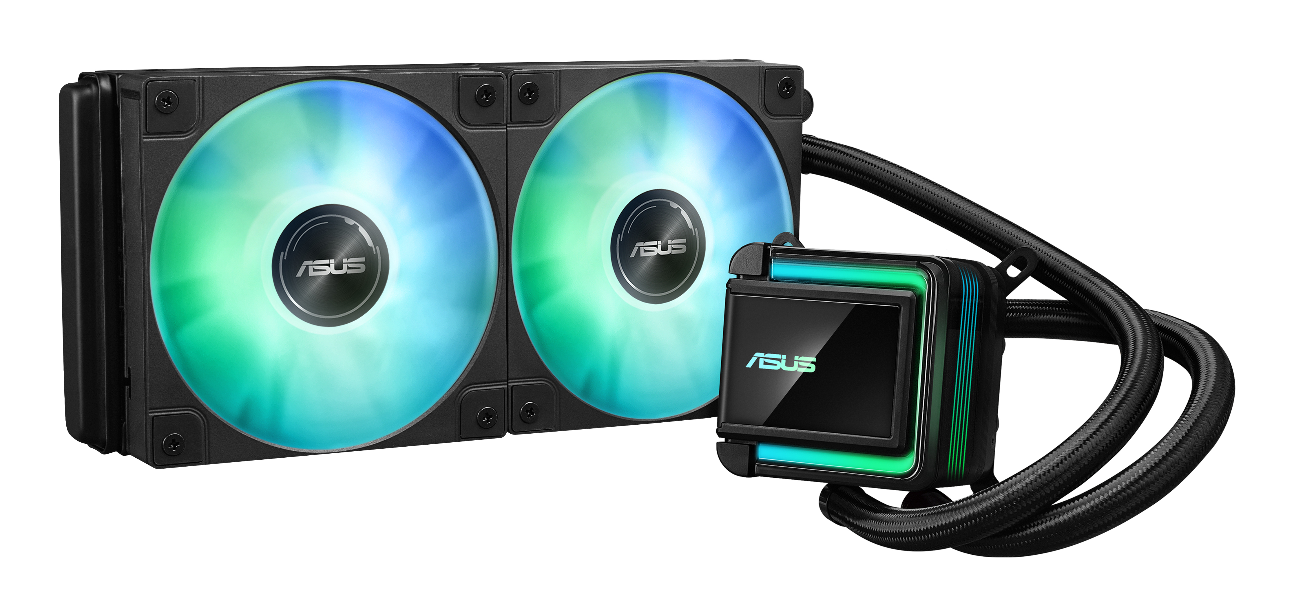 ASUS LC 240 ARGB Processeur Refroidisseur de liquide tout-en-un 12 cm Noir 1 pi�ce(s)