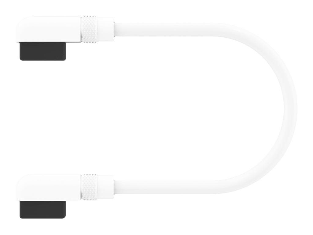 Corsair iCUE LINK Cable 2x 135mm with Slim 90A connectors White