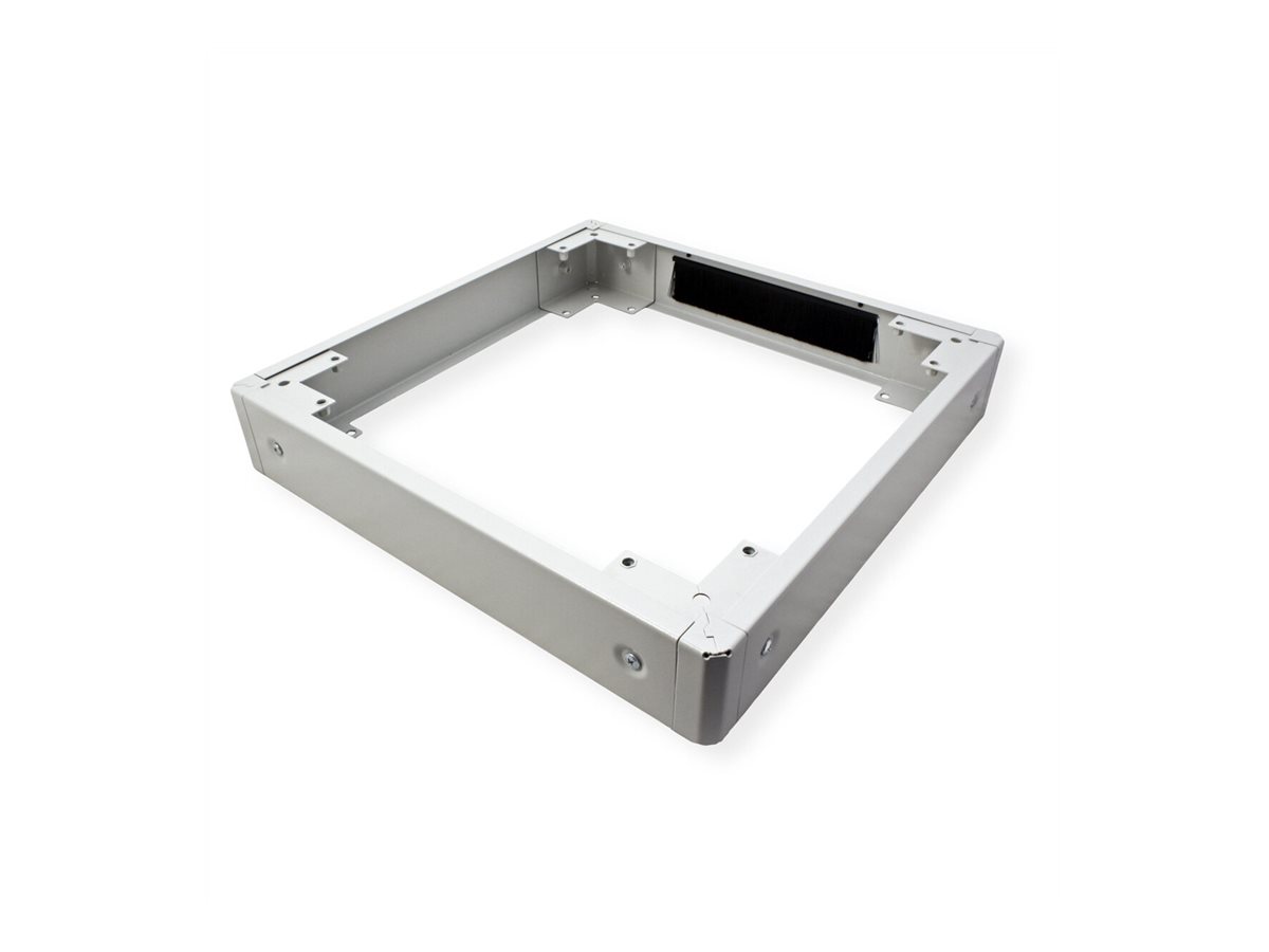ROLINE Rack-Basis - 600 x 600 mm (B x T) - RAL 7035, Hellgrau - 48.3 cm (19)