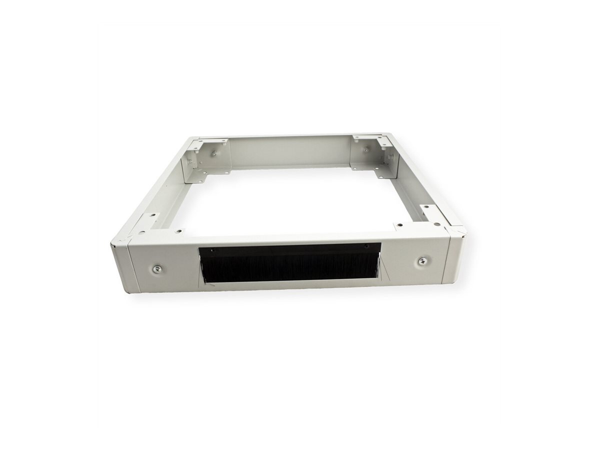 ROLINE Rack-Basis - 600 x 600 mm (B x T) - RAL 7035, Hellgrau - 48.3 cm (19)