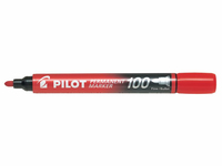 Pilot SCA-100-R marqueur ind�l�bile Pointe ogive Rouge
